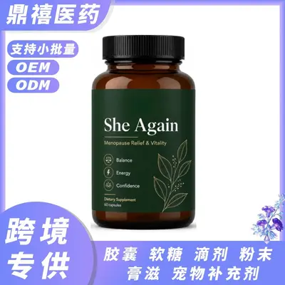 She Again Probiotic Menopause Support Supplement for Women