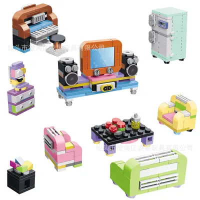 8-in-1 Home Appliance Building Block Set, LEGO Compatible, Children's Educational Toy - 5