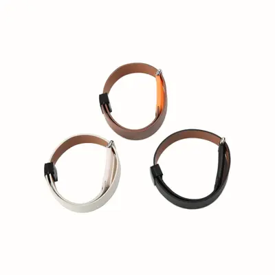 Google Fitbit Air için Deri Manyetik Kordon Yumuşak ve Rahat