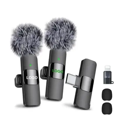 K9 kabelloses Kragenmikrofon-Set, Smartphone-Aufnahme, Geräuschreduktion und Live-Streaming, beliebtes grenzüberschreitendes Produkt.