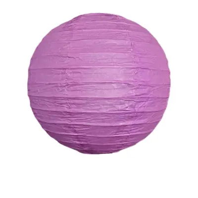 Foldable Paper Lantern, Solid Color, Round, for Wedding and Party Decoration - 5
