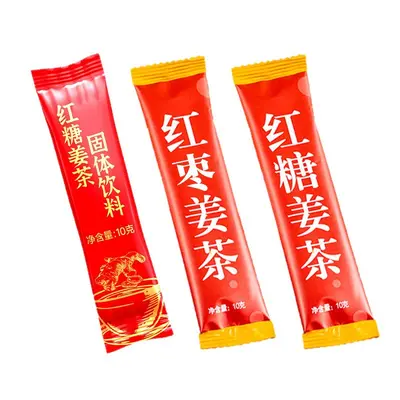 Brown Sugar Ginger Tea Granules 10g, Instant Solid Drink - 5