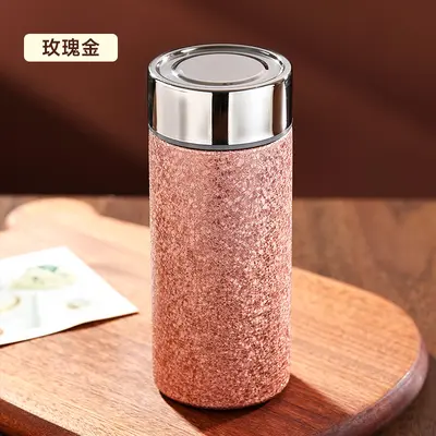 Titanium-Coated Double-Wall Insulated Cup, Portable, for Women - 8