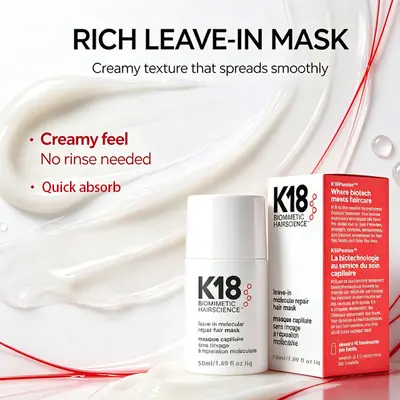 MBOAH Keratin-Haarmaske 50ml, ohne Ausspülen - 3