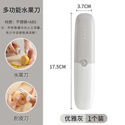 Obstmesser und Schäler 2-in-1 tragbar - 8
