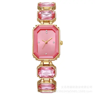 Women's Wristwatch, 2024 Model, Full Rhinestone, Light Luxury Design