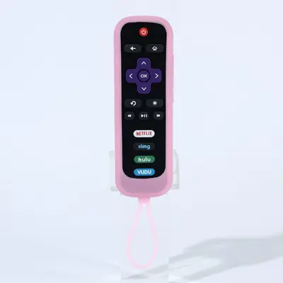 Silicone Case for ROKU TV Remote with Strap, Anti-Drop and Anti-Slip - 12