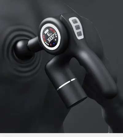 Hot and Cold Fascia Gun Mini Muscle Massager with Adjustable Intensity - 7