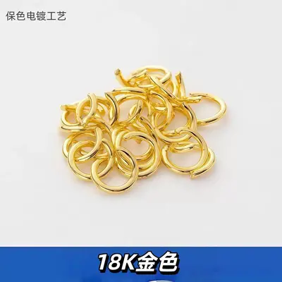 Edelstahl-Offenring, DIY-Schmuck-Verbindungsring - 8