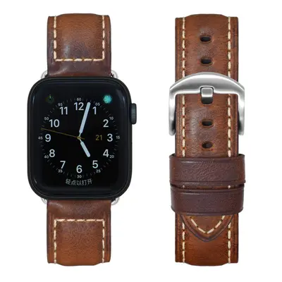 Genuine Leather Vintage Strap for Apple Watch 3/4/5/7/8/9/SE