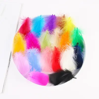 36 Colours Small Dyed Swan Feathers for DIY Jewelry - 5
