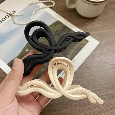 Frosted Claw Hair Clip for Women 2023 New Large Size Hair Clip, for Back of Head, Premium Feel Shark Clip, Hair Accessory Clip.