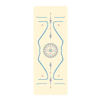 Yoga matı, kaymaz, PU, ince dokulu - 8