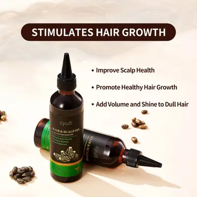 Трансграничное хитовое масло для ухода за кожей головы hair & scalp oil касторовое масло уход за волосами стимулятор роста волос эфирное масло для массажа оптом