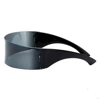 Damen-Partysonnenbrille, einteilig, Sci-Fi-Stirnband-Design - 5