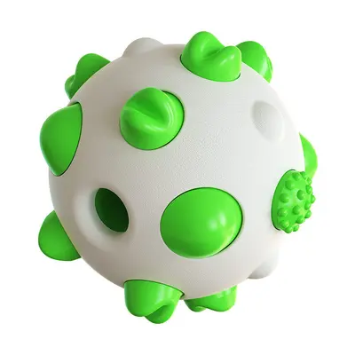 Dog Chew Ball Toy with Toothbrush Function - 9