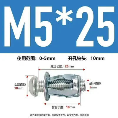 Galvanizli karbon çelik kanatlı somun perçin, M4 M5 M6 M8 ölçüleri - 9