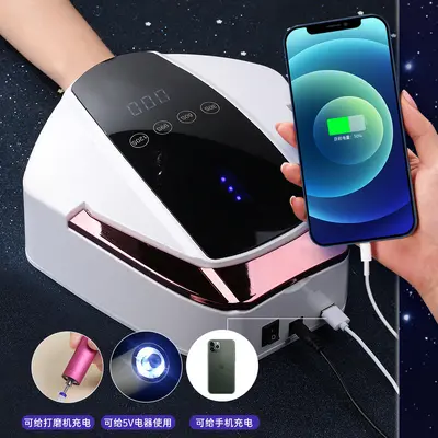 Nail dryer lamp, UV-LED, 36W quick-drying - 4