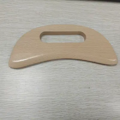 Jienier ahşap masaj çubuğu, meridyen fırçası, kazıma tahtası, tüm vücut sağlığı masaj ekipmanı, fitness ve güzellik masaj aleti - 7