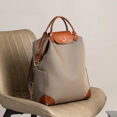 2026 neues Trendmodell hochwertige doppelte Schultergurte Rucksack Pendler Laptop-Rucksack leicht großes Fassungsvermögen Nylon Rucksack Business Reiserucksack