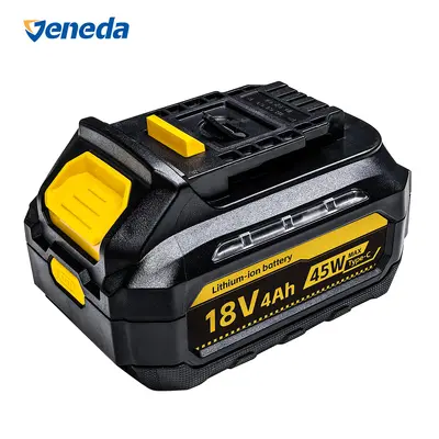 Compatible with DeWalt Lithium Battery, Type-C Fast Charging, Power Tool