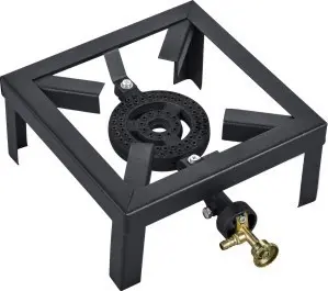 Freestanding Cast Iron Propane Gas Stove, High Power, Outdoor - 7