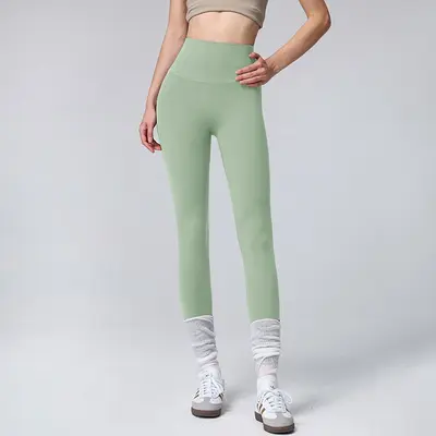 High-Waist Seamless Yoga Pants, Tummy Control, Quick-Dry - 11