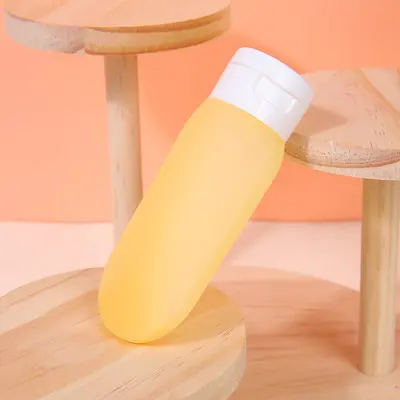 Travel Bottle Set with Silicone Empty Bottles and Bags for Cosmetics - 13