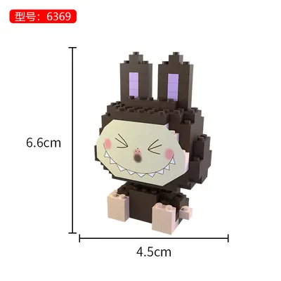 Bubu Micro Particle Building Blocks with 3D Figure - 10