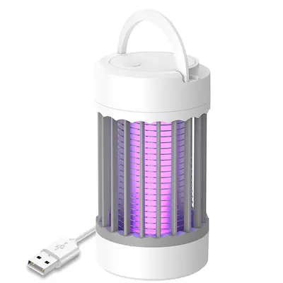 USB Mosquito Killer Lamp, Indoor and Outdoor, Purple Light Trap - 6