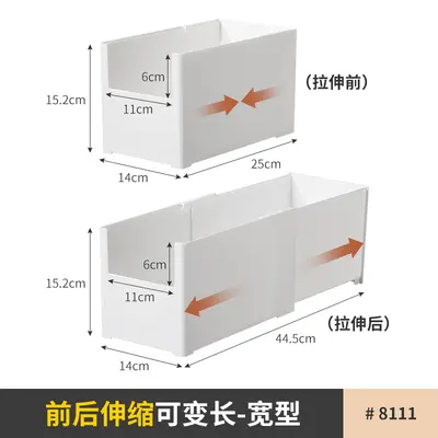 Retractable kitchen storage box with rectangular design - 10