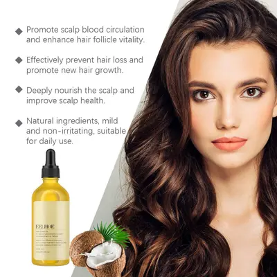 EELHOE hair care oil series with scalp massage and nourishment