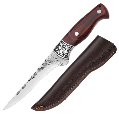 Yangjiang Metzgermesser-Set, handgeschmiedet, Hammerschlag - 7