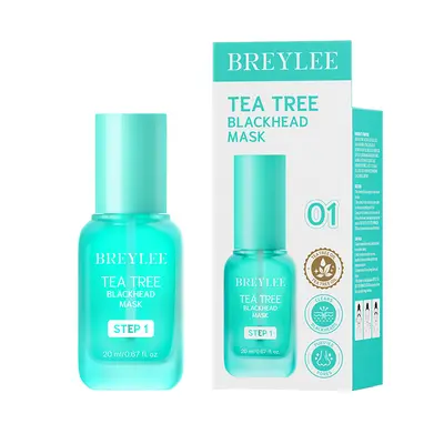 BRYELEE Teebaum-Mitesser-Nasenstreifen mit 100 Streifen - 2