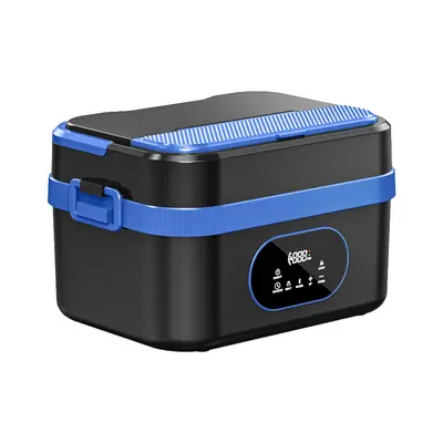 Self-heating lunch box, water-free, rechargeable, large capacity
