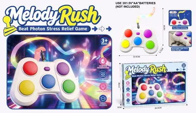 Zhuiguang Xiaoxiaole Light and Melody Game Console, Dual Version - 7