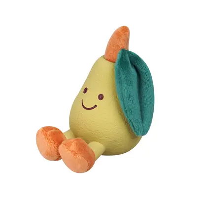 Dog Toy Realistic Fruit Latex Squeaky Chew-Resistant for Puppies - 9