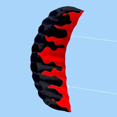 Weifang Soft Rainbow Umbrella Kite, Double-Line Stunt Kite - 11