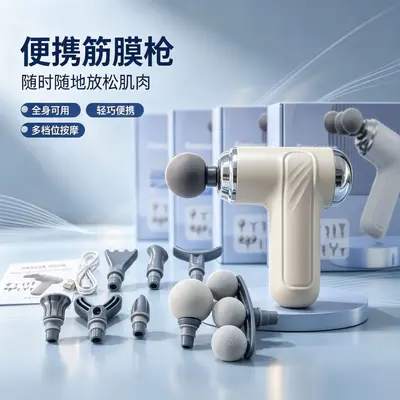 LM-130 Massage Gun, Electric Muscle Massager, Neck and Waist - 4