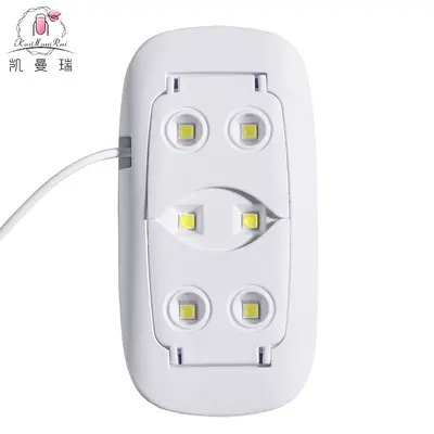 Mini tırnak lambası ev diy oje tutkal tırnak pişirme lambası USB arayüzü katlanır fare fototerapi lambası el UV lambası