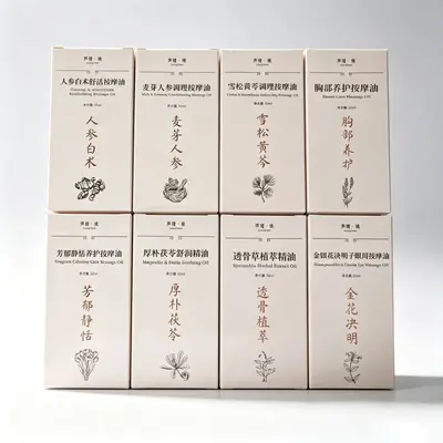 身体按摩复方精油合集三焦脾胃鼻部胸部肾部眼周部位按摩精油代发