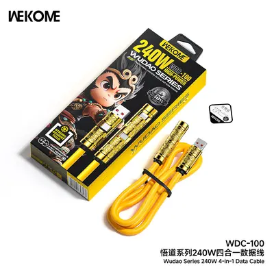 Wekome Type-C 240W fast charging cable, silicone