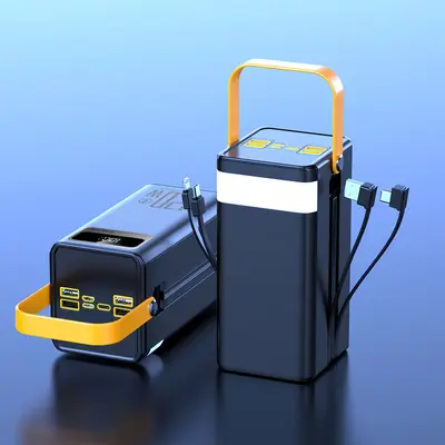 Outdoor Solar Super Fast Charging Powerbank 200000mAh Ultra High Capacity Mobile Power Bank - 9
