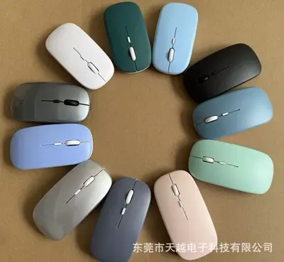 蓝牙键盘适用华为小米苹果手机ipad平板电脑静音办公无线键鼠套装 - 13