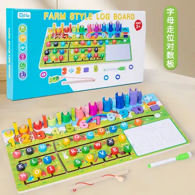 Bebek şekil tanıma puzzle, erken öğrenme, çok fonksiyonlu - 7