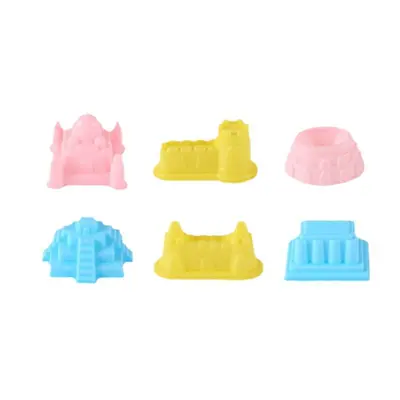 Kinder-Sand- und Knetformen-Set, Ultraleichte Modellierton-Formen mit Messer