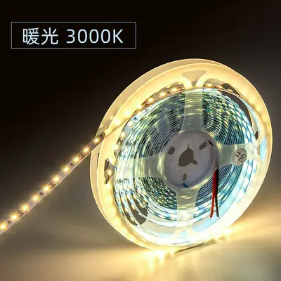 LED-Lichtstreifen Großhandel Niedrigspannung 12V hohe Helligkeit linear Patch selbstklebend 120 LEDs 8mm Hochzeit 2835 warmweiße Lichtstreifen Hersteller - 7