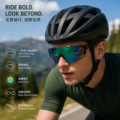 Windproof and Sand-Proof Outdoor Cycling Glasses - 3