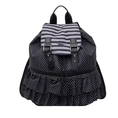 Koreanischer Stil Rucksack mit Punkten und Spitze, großes Fassungsvermögen, Damen-Freizeit - 7
