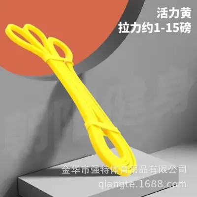 TPE Resistance Band Set with Pull-Up Assist Band and Door Anchor - 7